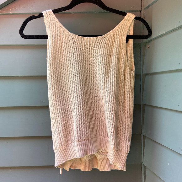 3/$15 Open Back Crochet Tank Top - Picture 1 of 4